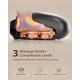 thumbnail image 2 of Masajeador de pies ibreo Shiatsu con calor y compresión de aire, 2 of 8