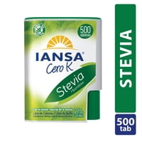 Endulzante Tableta Stevia Display 500 Un Iansa Cero K