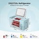 thumbnail image 2 of Refrigerador portátil BougeRV, verde, 23 cuartos de galón, 22 L, 12 V/24 V, 2 of 8