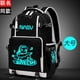 thumbnail image 1 of Waterproof Luminous Kids Backpack Children School Bags For Boys Orthopedic School Backpack Primary Schoolbag Book Bag Mochila, 1 of 3