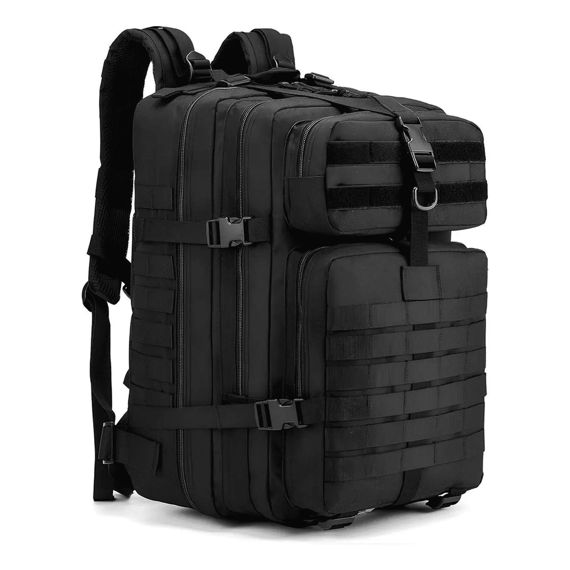 mochila Belug Tactica Militar Outdoor Pentagon 45l Impermeable Color Negro