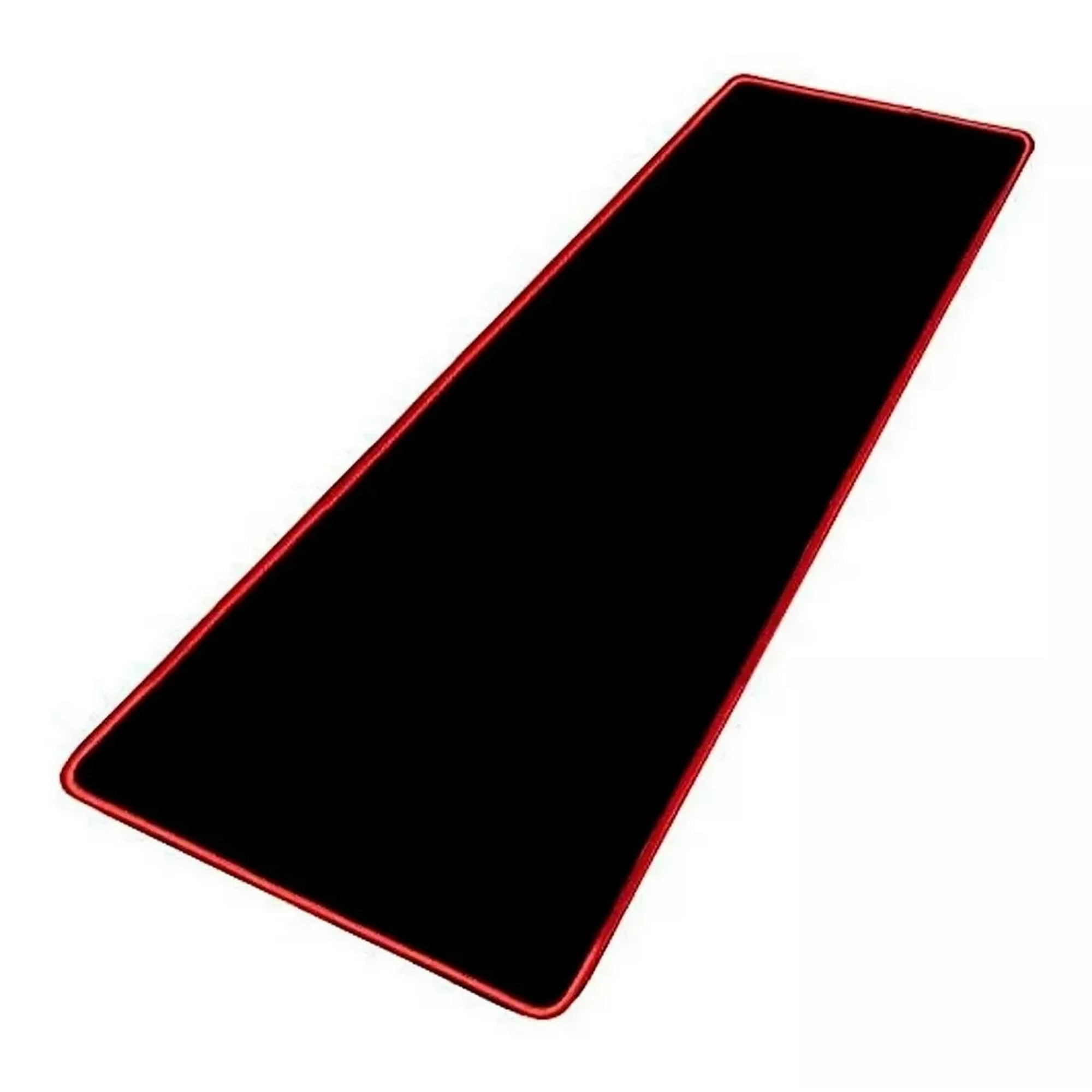 Weibo - Mouse Pad Gamer Xl Antideslizante Negro Borde Cosido