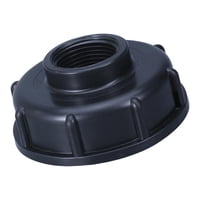 Ioensy - Conector De Manguera De Jardín Válvula De Tanque Ibc Para Conector De Manguera Accesorio Invernadero Negro Dn20