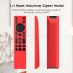 thumbnail image 3 of Funda de Silicona JCMOYUTY para Control Remoto TCL RC813A RC923A Roja, 3 of 6