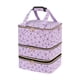 thumbnail image 4 of Estuche Organizador De Esmaltes De Uñas De 3 Capas De PU, Portátil, Para Brochas De Perfume Y Cosméticos, 4 of 5
