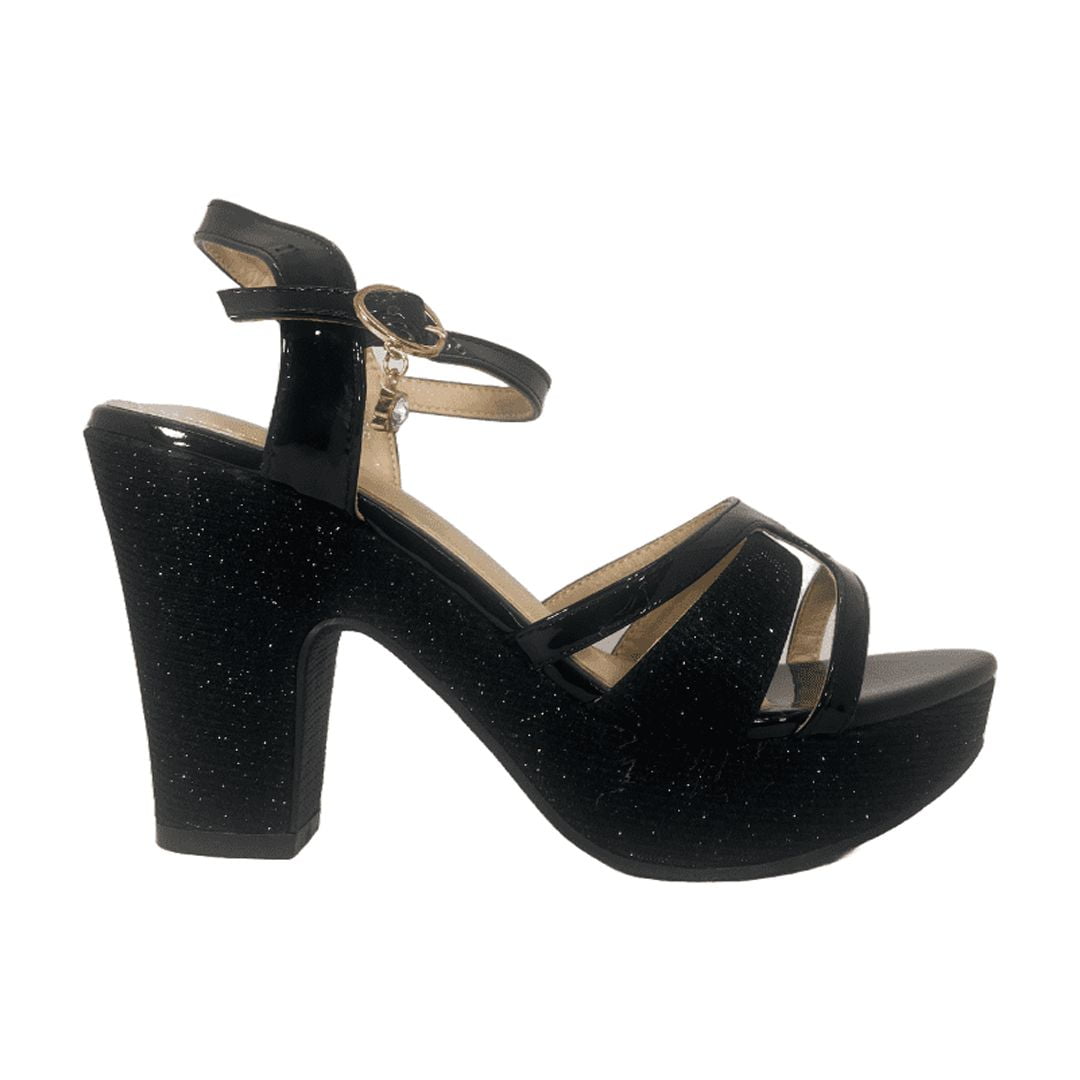 Sandalias De Fiesta Aguxi Black 2076 - Talla 39