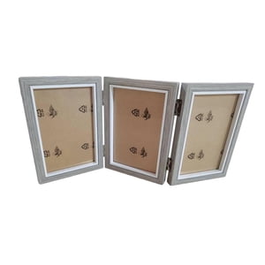 Bothyi - Marco De Fotos Con Bisagras, Marco De Madera Para Entrada, Escritorio, Decoración Del Hogar, Triple Pliegue