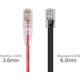 thumbnail image 2 of Cable Ethernet Monoprice 3 m Cat6 Rojo 550 MHz, 2 of 6