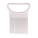 thumbnail image 3 of 1pc Stainless Steel Cutter Slicer Gadget, Meat Onion Fork Slicing Helper, Multipurpose Vegetable Slicer, Kitchen Tool, 3 of 5