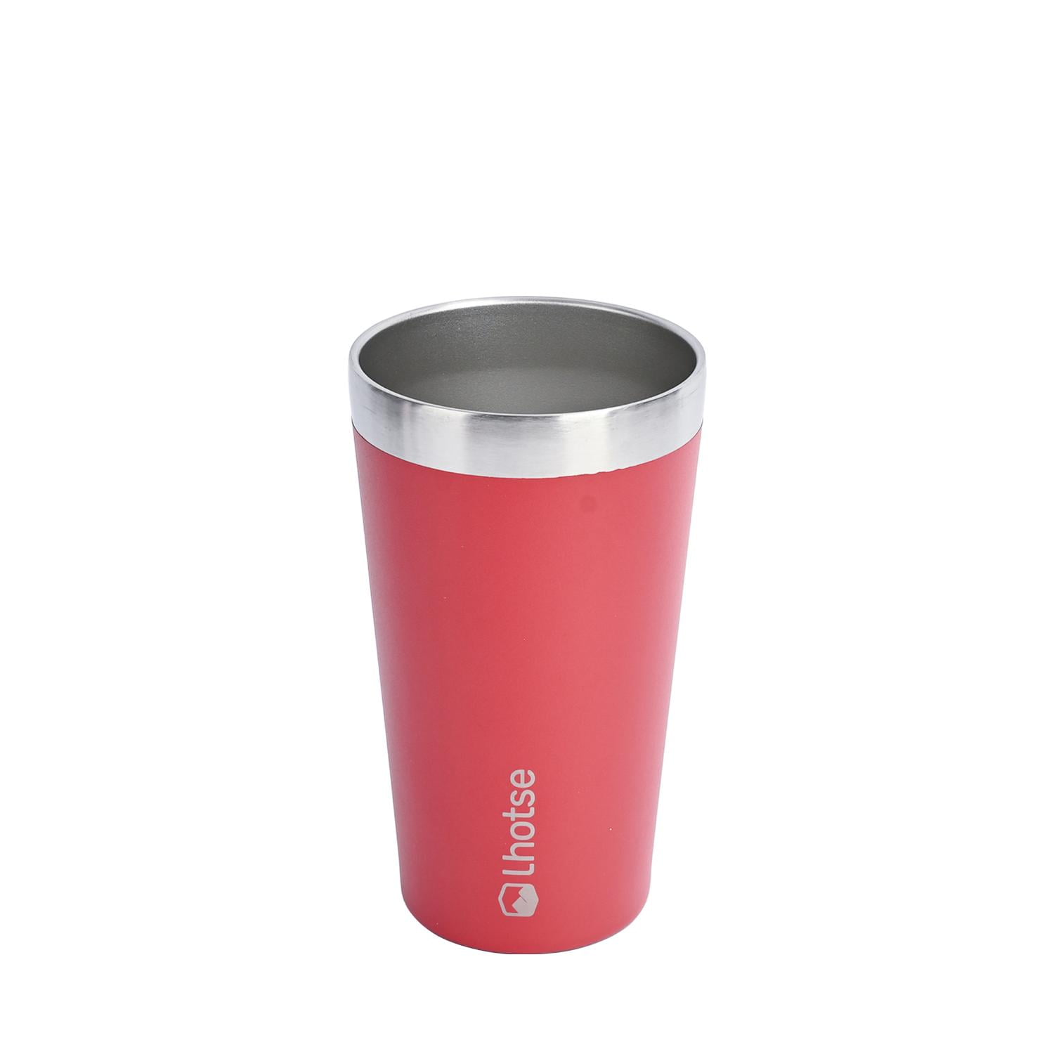 Lhotse - Vaso Térmico Insulado Camping 480ml Rojo