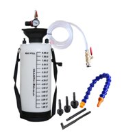 Magideal - Bomba De Fluido De Transmisión Neumática De 8L, Bomba De Transferencia De Recarga De Aceite, Extractor Y Dispensador De Aceite, Dispensador De Recarga 8L Con Adaptador