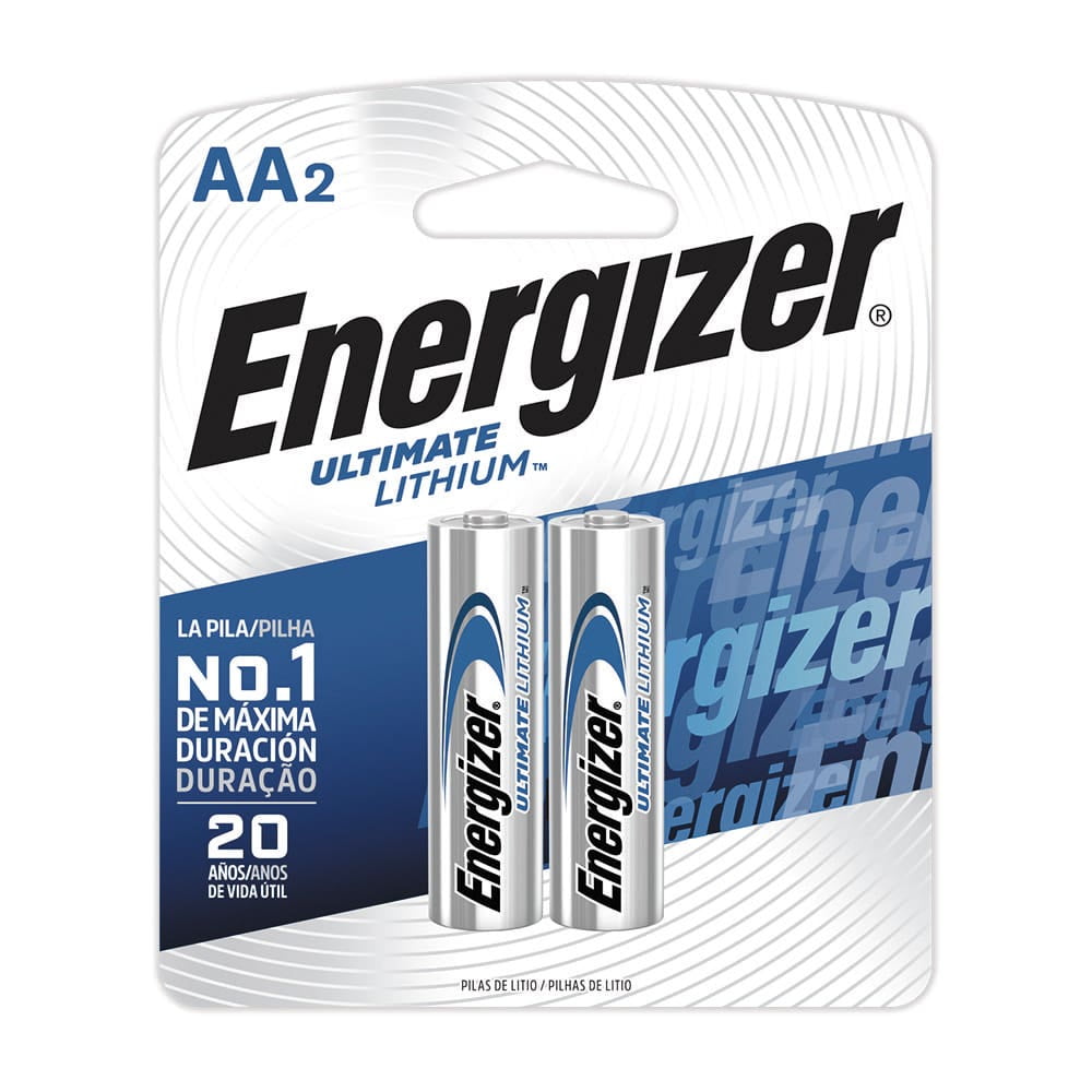 Energizer - Pila Alcalinas Aa X 2 Ultimate Lithium