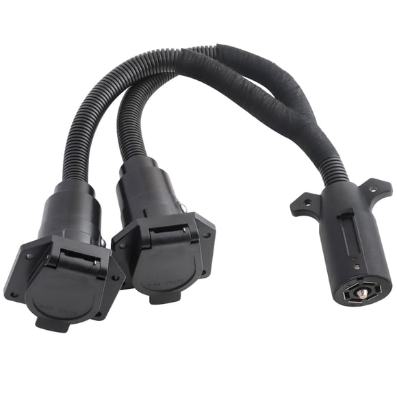 Adaptador divisor Y de 7 pines MECMO 51 cm a doble 7 vías