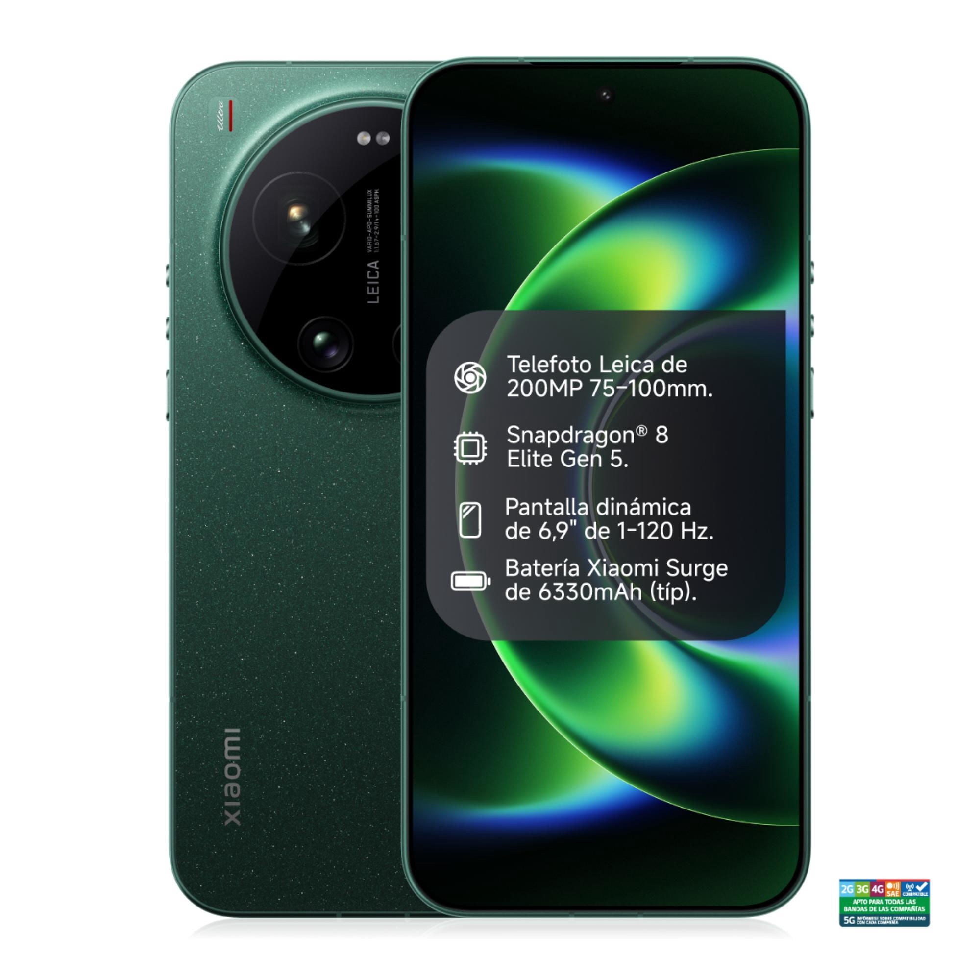 Smartphone Xiaomi 17 Ultra 512Gb Verde