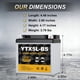 thumbnail image 2 of Batería para motocicleta Daakmax YTX5L-BS 12V 4Ah 80 CCA AGM, 2 of 7