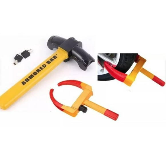 Kit Antirrobo Rueda Pitbull Traba Volante