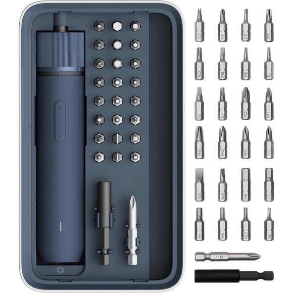 Kit Destornillador Eléctrico HOTO 25 Piezas Batería 1500mAh