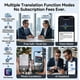 thumbnail image 5 of Lentes Inteligentes Fecoul con IA, Bluetooth 5.4 y Traductor de 164 idiomas, 5 of 9