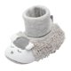 thumbnail image 3 of Botines De Felpa Suave De Cordero De Dibujos Animados Recién Nacidos Para 0-15 Meses Baby Grey 11.5cm, 3 of 5