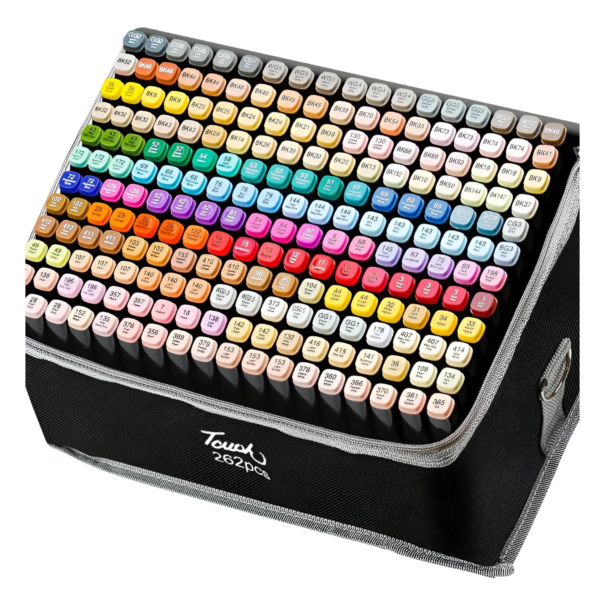 Master Prox - Set 262 Marcadores Lápices Colores Touch Doble Punta