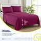 thumbnail image 3 of Juego de sábanas Sweet Home Collection, tamaño completo, color Berry 1800TC, 3 of 3