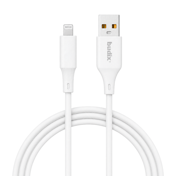 Cable Budix Energy Usb-a A Lightning 3.0a 2m Carga Rápida