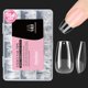 thumbnail image 1 of Puntas de uñas de gel beetles 384 uds forma ataúd corta pregrabadas, 1 of 9