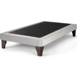 Dec-Hogar - Base De Cama Europea 1.5 Plazas Felpa Gris