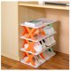 thumbnail image 3 of Zapatero Organizador de Zapatos 7 Niveles Apilable Armable Plastico Naranja, 3 of 3