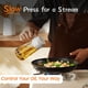 thumbnail image 3 of Pulverizador de aceite TrendPlain de cristal de 470 ml para cocinar, color blanco y verde, 3 of 7