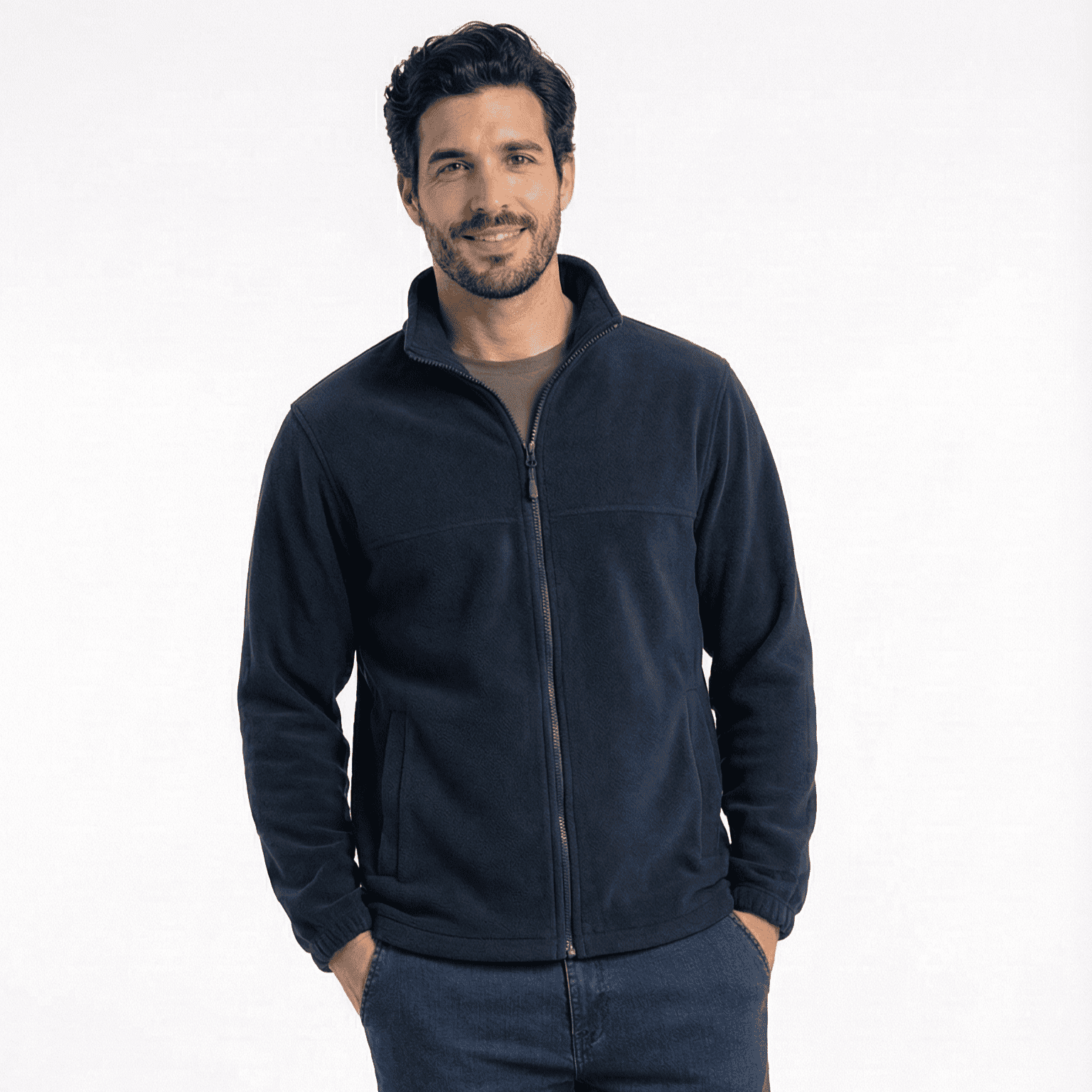 T-world - Micropolar Térmico Hombre Practical Line Trabajo Invierno - Azul Talla Xl