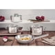 thumbnail image 5 of Batería de cocina Tramontina Brava de Acero Inoxidable  Fondo Triple con Tapa Plana  4 Piezas, 5 of 9