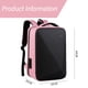 thumbnail image 5 of Mochila rígida antirrobo, mochila fina para portátil de negocios y viajes para hombre, resistente al agua y con puerto USB., 5 of 7