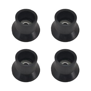 Ioensy - 4X Fundas Para Patas De Trampolín, Antideslizantes, Para Patas, Pedestales, Cama De Salto, Cubierta Para Tubería, Tamaño S