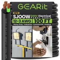 Cable De Alimentación Gearit 12 Awg 3 Conductores 30,5 M 300V