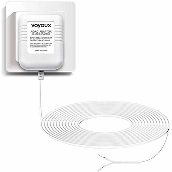Transformador para timbre Voyaux de 18 V y 800 mA, adaptador de corriente