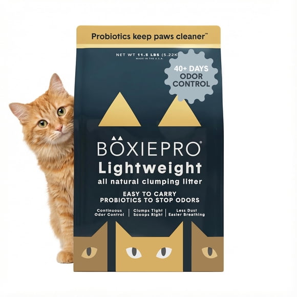 Arena para Gatos BoxiePro Ligera con Probióticos 5,2 kg