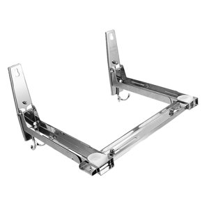 Bothyi - Soporte De Pared Para Horno De Microondas Retráctil Con Gancho Extraíble De Acero Inoxidable 304