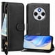 thumbnail image 1 of FOXDOCK Funda Tipo Cartera para Xiaomi Poco F7 5G Cuero PU con Cremallera y Correa de Muñeca, Ranuras para Tarjetas, Soporte Plegable, Cierre Magnético, 1 of 5