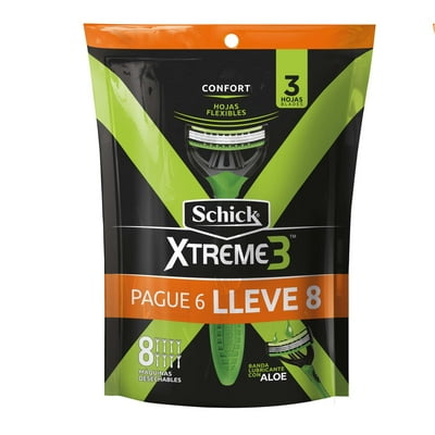 Máquina De Afeitar Xtreme 3 8 Un Schick