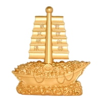 Magideal - Escultura De Adorno De Dorado, Estatua China Coleccionable, Estatuilla De Feng Shui Para Soporte De Tv, Gabinete, Escritorio De Decoración Para