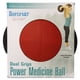thumbnail image 4 of Balón medicinal Aeromat Dual Grip Power 2,7 kg 9 cm negro/naranja, 4 of 6