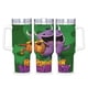 thumbnail image 1 of Robot Monstruo Vaso aislado de acero inoxidable con asa, diseño temático, regalo para familia, amigos y fans; incluye pajita y encaja en el portavasos estándar, 40 oz, 1 of 6