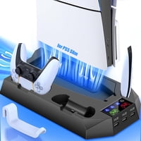 Soporte Vertical Aaronmei Ps5 Slim 2023 Negro