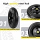 thumbnail image 3 of Flat Free Wheels Pontuss Upgraded de 13 pulgadas para Gorilla Cart, 3 of 6