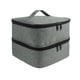 thumbnail image 4 of Bolsa De Almacenamiento De Esmalte De Uñas 30 Rejillas Para Juegos De Manicura Lápiz Labial De Aceite Esencial Gris, 4 of 5