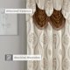 thumbnail image 4 of Set de paneles de cortina Elegant Comfort Luxurious 137 x 213 cm, color beige, 4 of 7