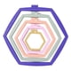 thumbnail image 4 of 5x Marco De Aros De Bordado Anillo De Aro DIY Herramienta De Punto De Cruz Multicolor 5 Uds, 4 of 5