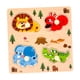 thumbnail image 4 of Rompecabezas De Clavijas De Madera Para Preescolar, Tablero De Combinación De Formas Para Juegos Al Aire Libre, Animales, 4 of 5