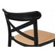 thumbnail image 5 of Pack 2 Taburetes Bar Valentino Negro 65 cm | Apilable| Exterior, 5 of 9